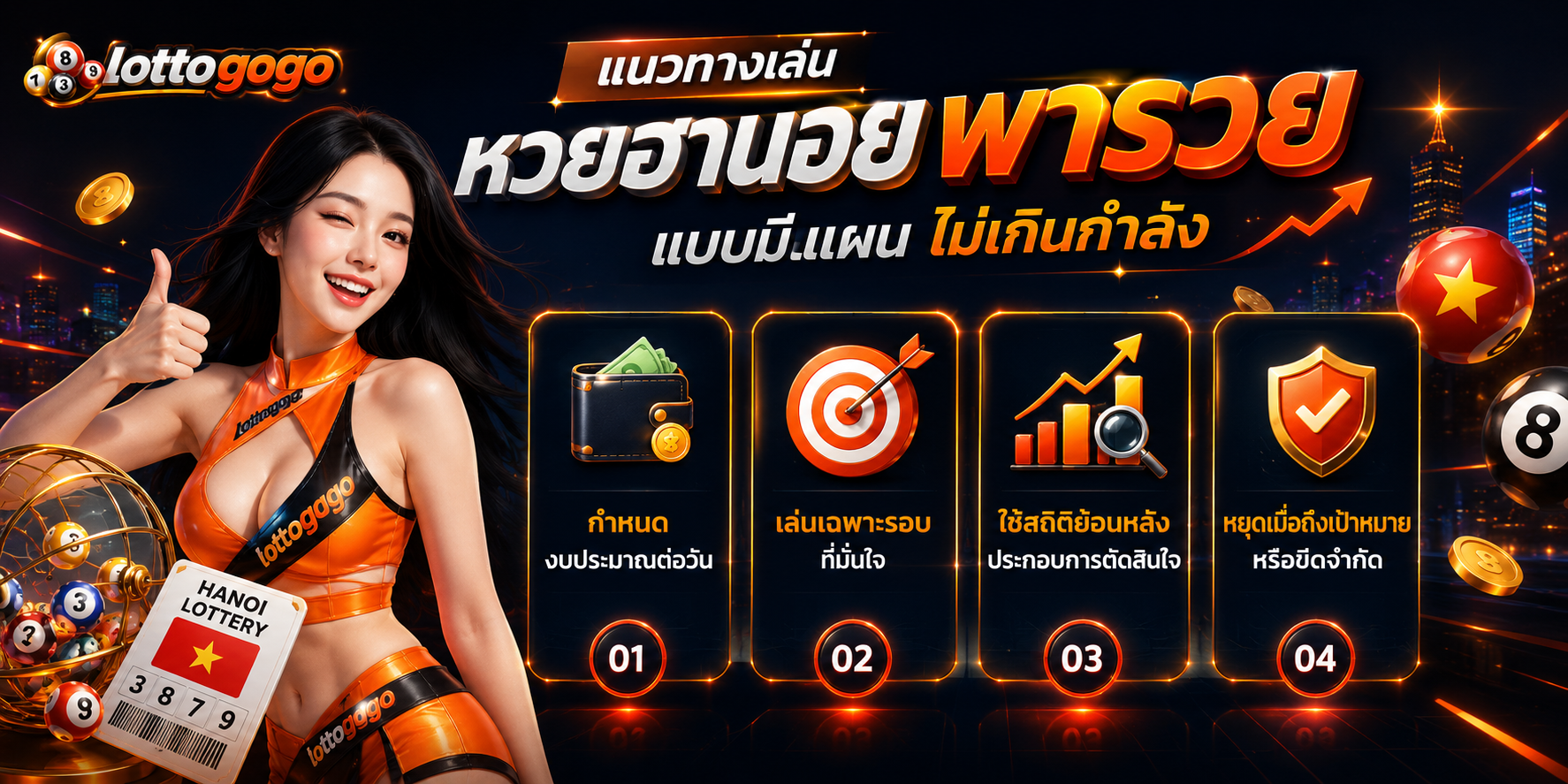 แนวทางการเล่นหวยฮานอยอย่างมีแบบแผน